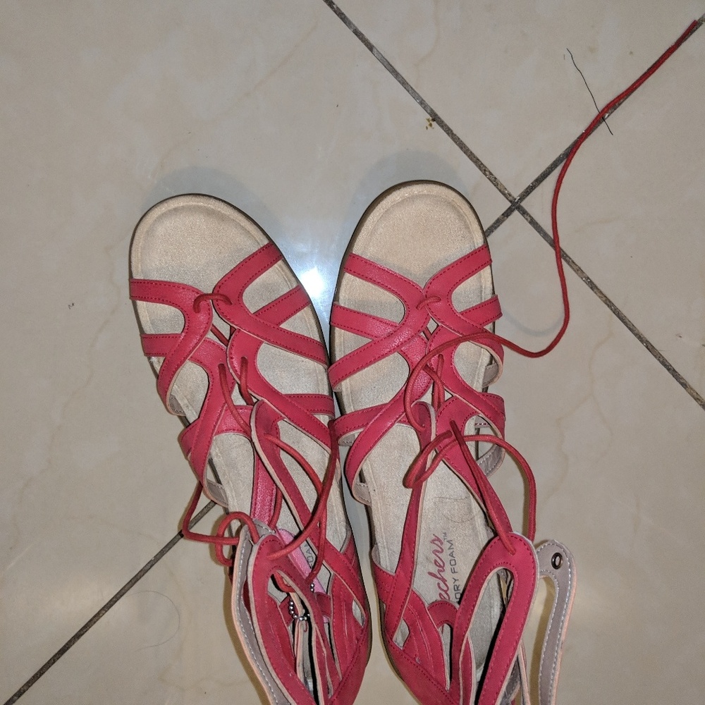 Red shoes